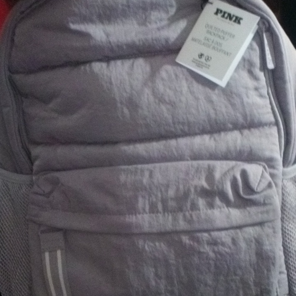 pink backpack